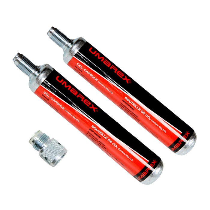 Umarex CO2 patroon 880 gram DuoPack met adapter