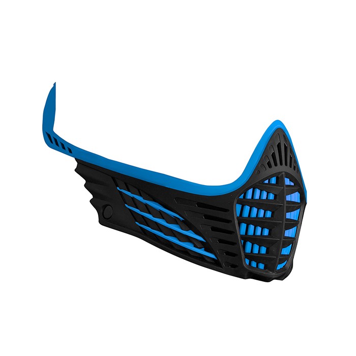 VIO Facemask Cyan Zwart