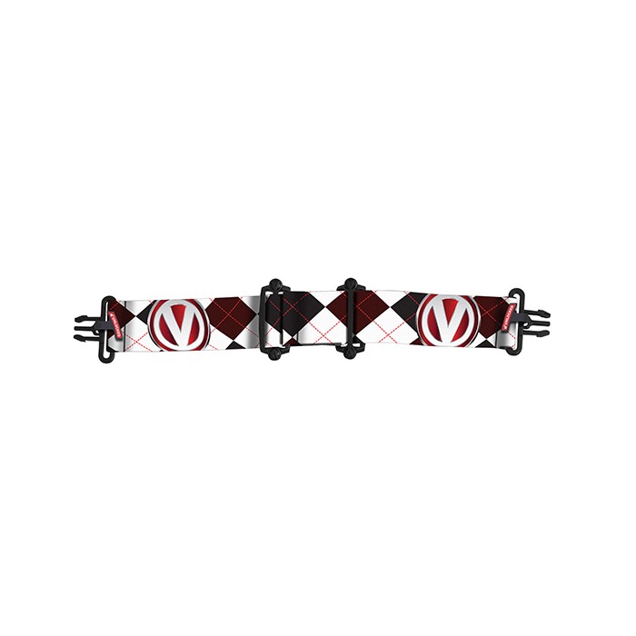 VIO Strap Argyle Red