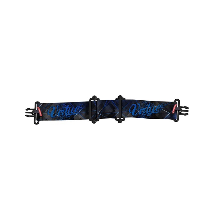VIO Strap Script Blue