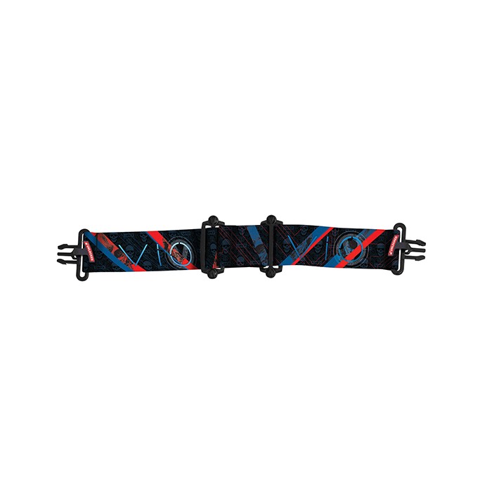 VIO Strap SkullPunk Blue Red