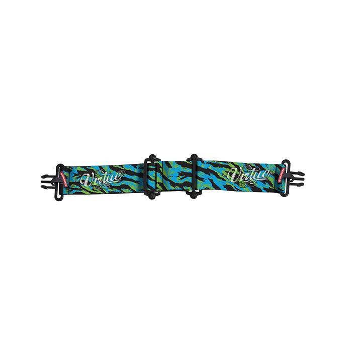 VIO Strap Tigerstripe Cyan Lime