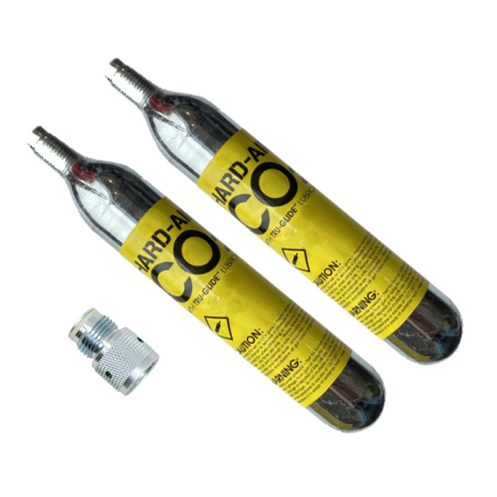 Webley Hard Air Co2 Patroon 88 gram DuoPack met Adapter