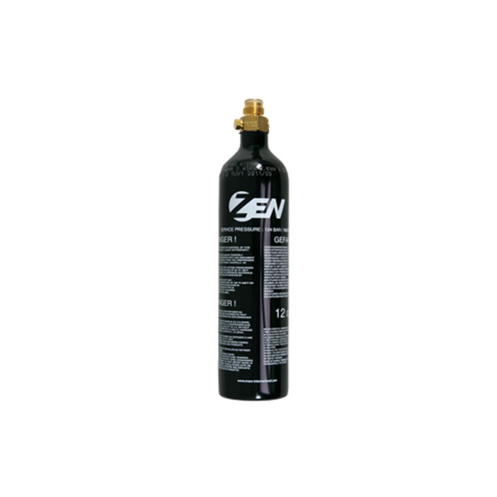 (Tweedehands) CO2 12 oz fles met Pin Valve