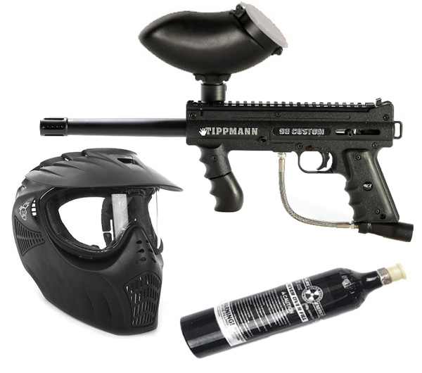 Tippmann 98 Platinum Series Paintball set